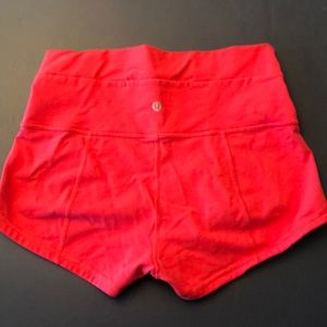 Lululemon coral shorts